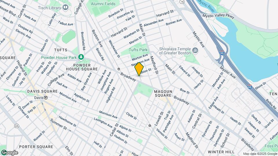 585 Broadway, Unit 1 Map and Location Details