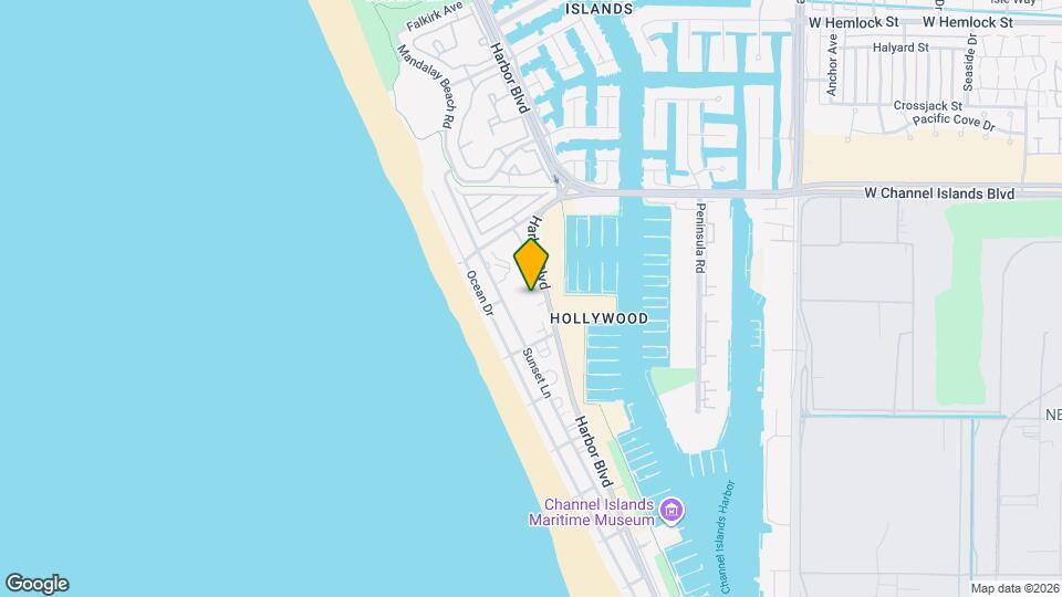 3101 Harbor Blvd Map and Location Details