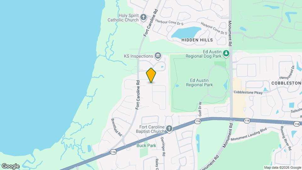 3054 Caroline Crest Dr E Map and Location Details