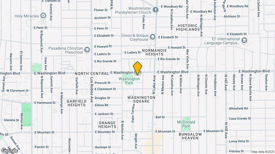 770 E Washington Blvd Map and Location Details