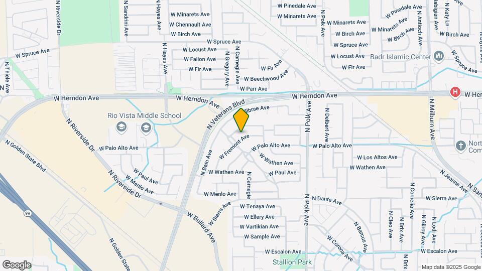 5774 W Fremont Ave Map and Location Details