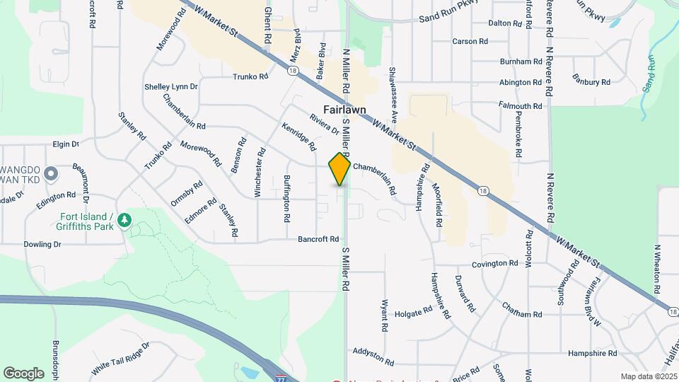 Cypress West Fairlawn Apartments Mapa y Detalles de la Ubicación