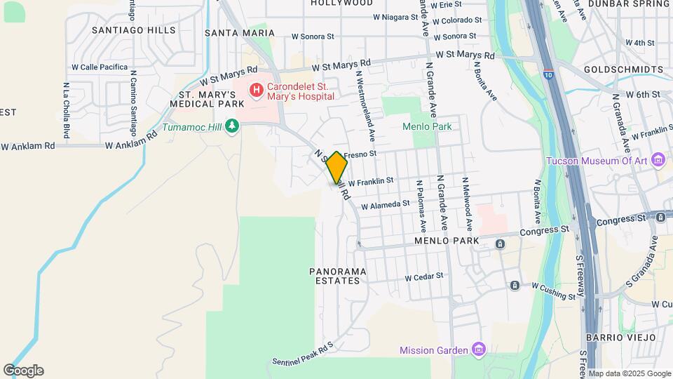 202 N Boulder Ter Mapa y Detalles de la Ubicación