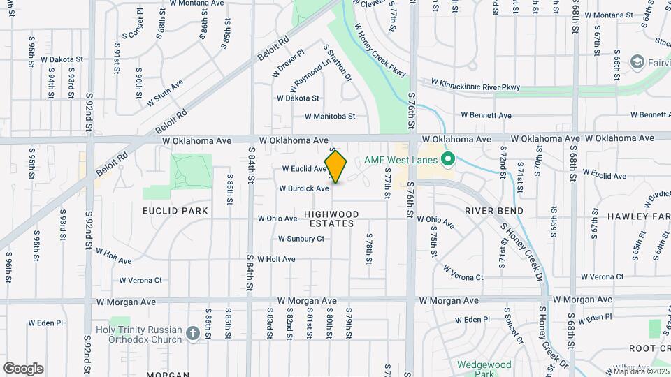 3202 S 80th St Map and Location Details