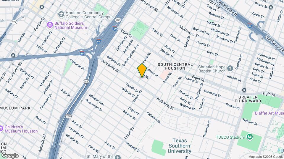 2713 Winbern St Mapa y Detalles de la Ubicación