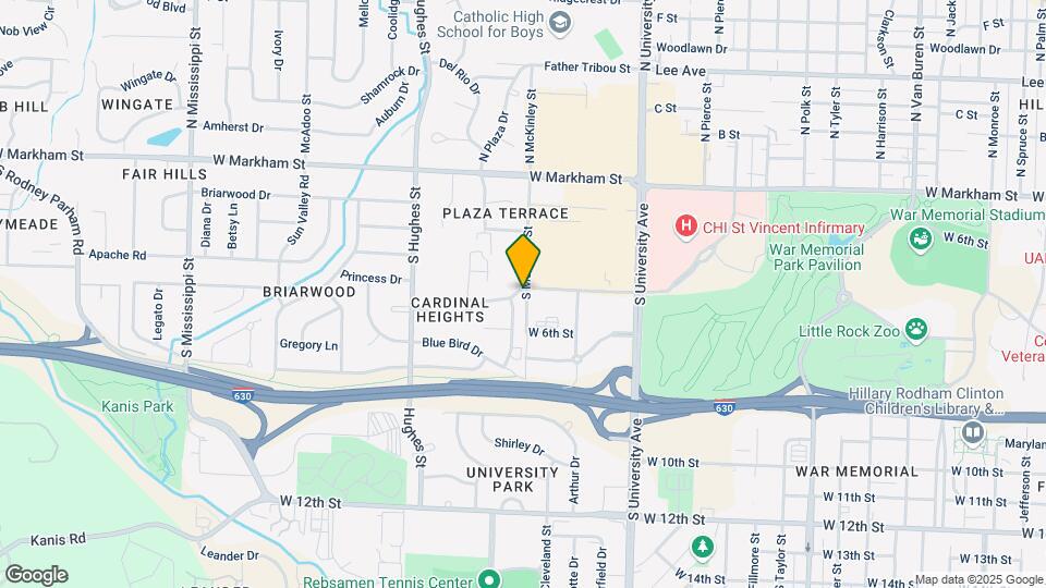 6401 Sandpiper Dr Map and Location Details