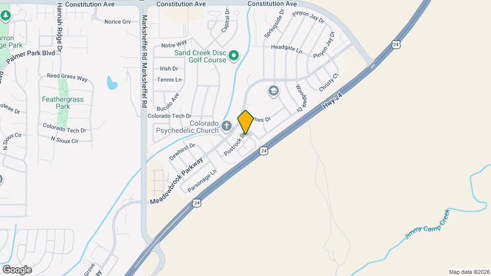 1888 Reilly Grove Mapa y Detalles de la Ubicación