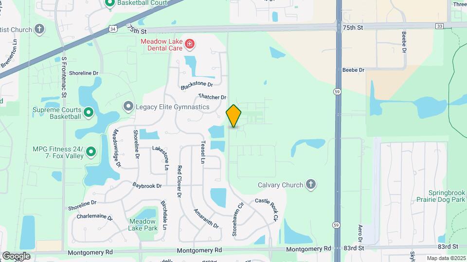 4105 Winslow Ct Map and Location Details