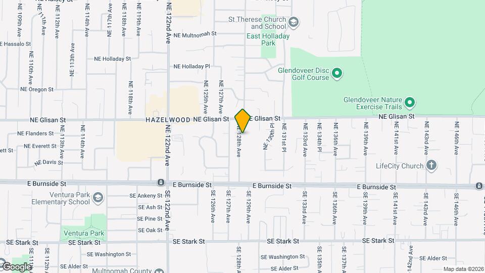 336 NE 128th Ave Map and Location Details