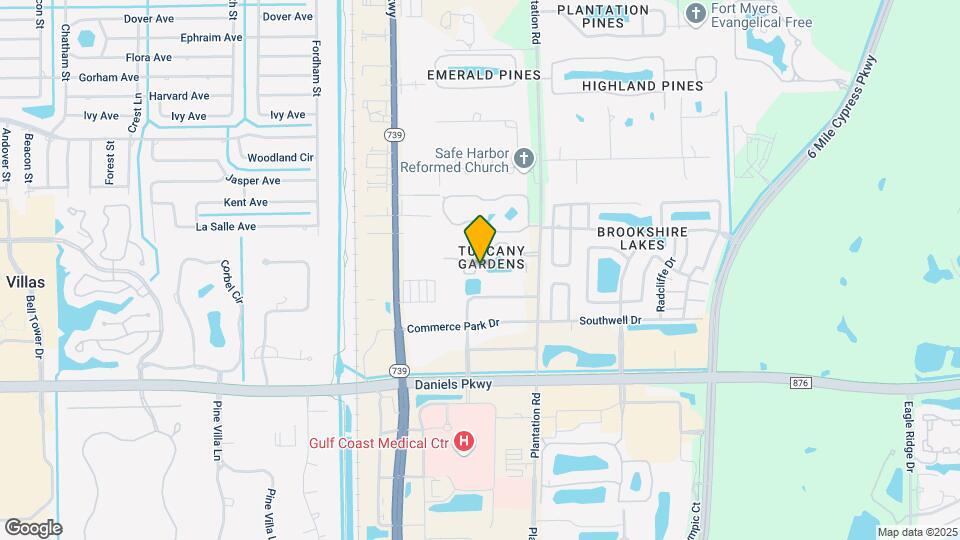 6360 Aragon Way Map and Location Details