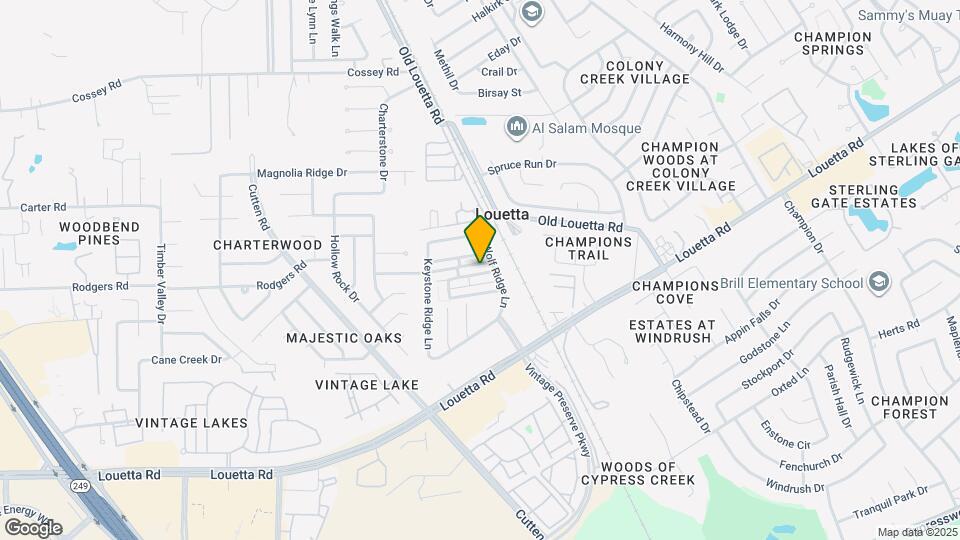 9126 Solvista Pass Ln Map and Location Details