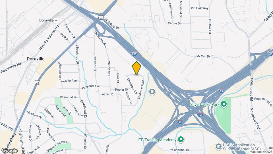 3616 Santa Fe Trail Map and Location Details