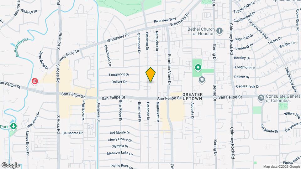 1535 Potomac Dr Mapa y Detalles de la Ubicación