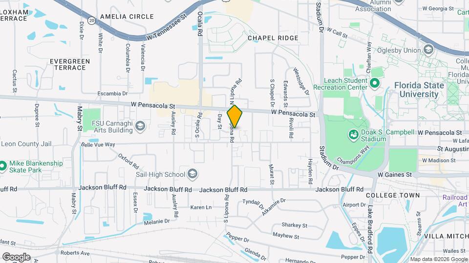 243 S Lipona Rd Map and Location Details