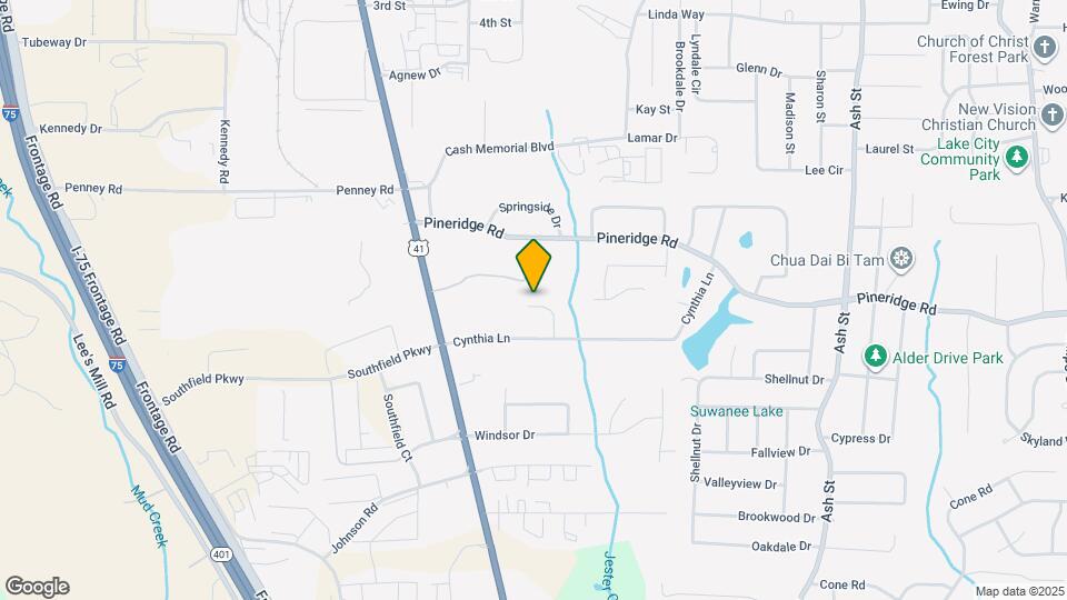 5548 Pineridge Ct Map and Location Details