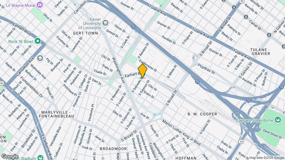 1138 S Salcedo St, Unit 2B Mapa y Detalles de la Ubicación