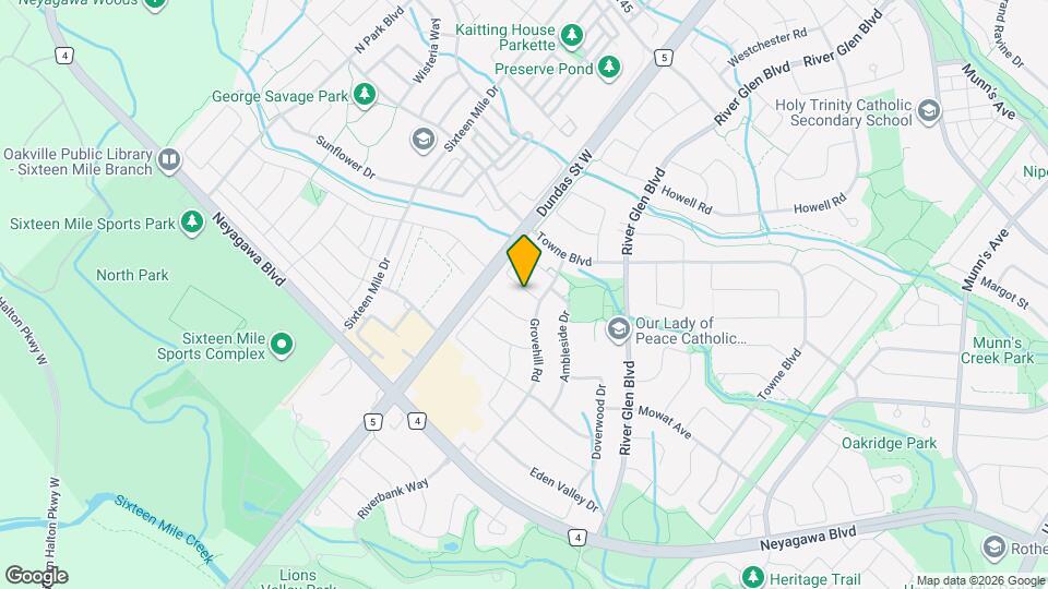 2569 Gill Crescent Map and Location Details