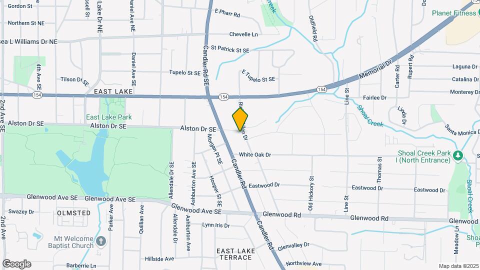 1657 Richard Allen Dr Map and Location Details