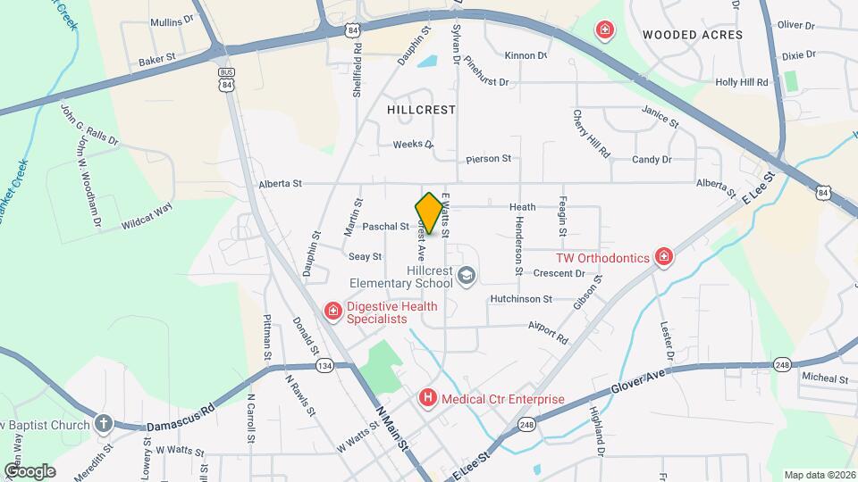 228 Forest Ave Map and Location Details