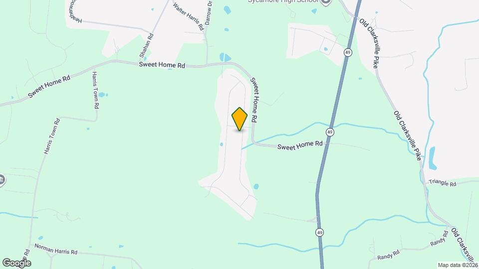 1419 Leaf Ln Map and Location Details