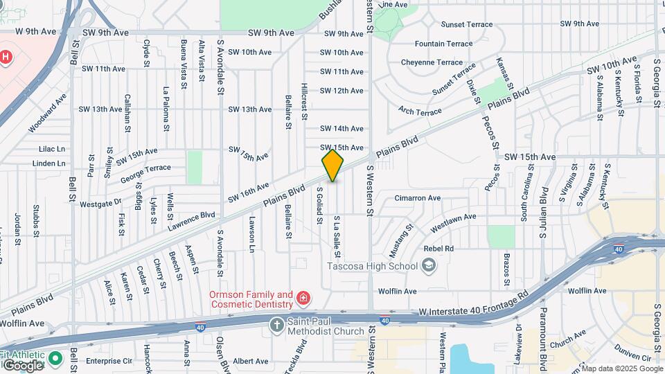 1606 S La Salle St Map and Location Details