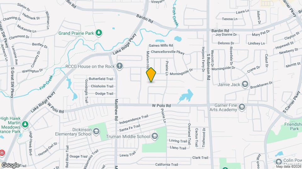 1216 Badbury Ln Map and Location Details