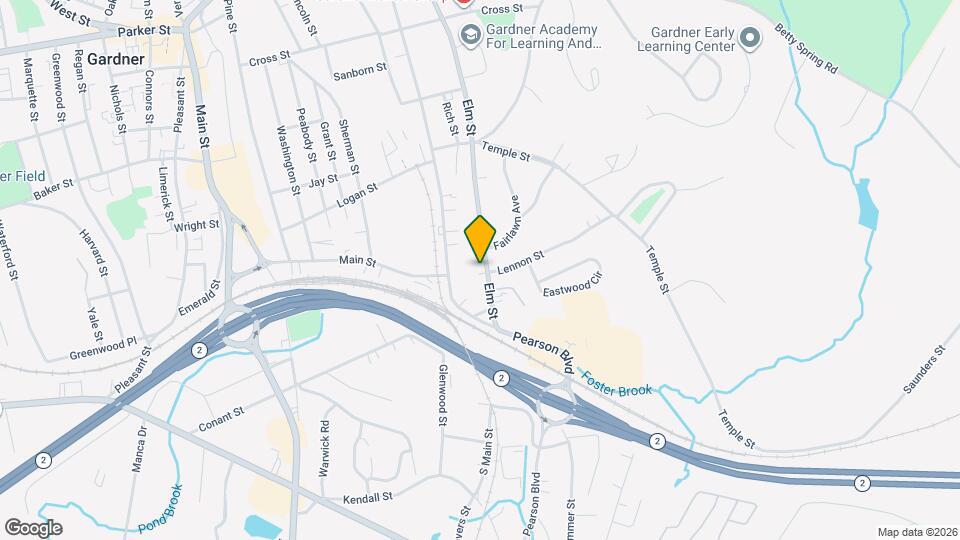 351 Elm St Map and Location Details