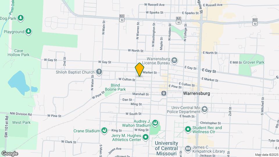 219 W Culton St Map and Location Details