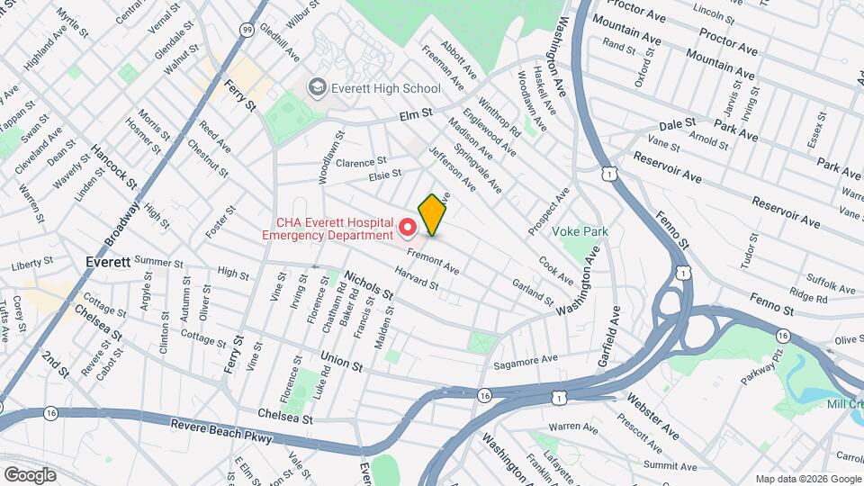 123 Garland St, Unit 121B Map and Location Details