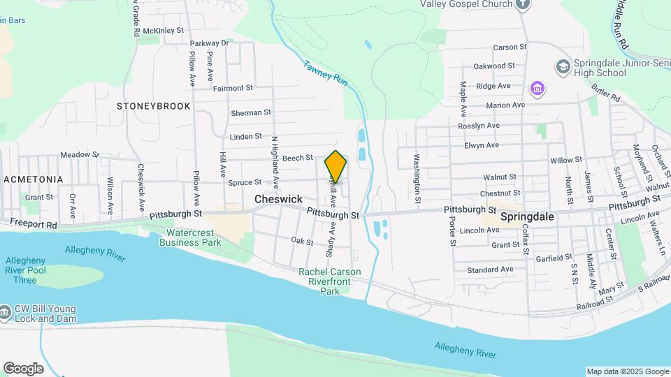 128 Murrayhill Ave Mapa y Detalles de la Ubicación