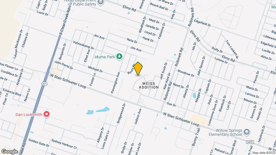 4403 Mattie Dr Map and Location Details