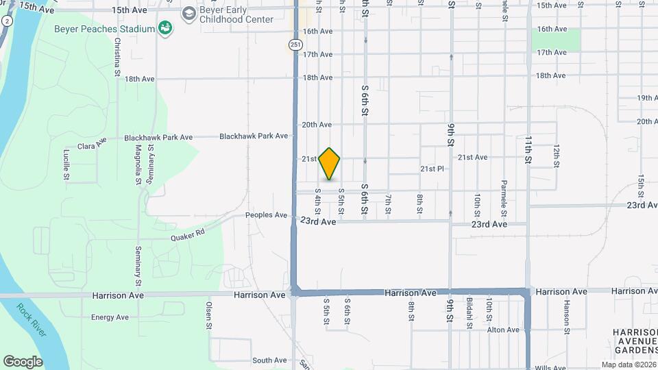 814 22nd Ave Map and Location Details