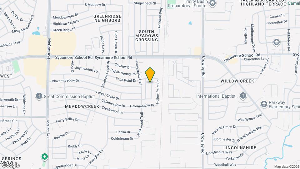 7616 Rainbow Creek Dr Mapa y Detalles de la Ubicación