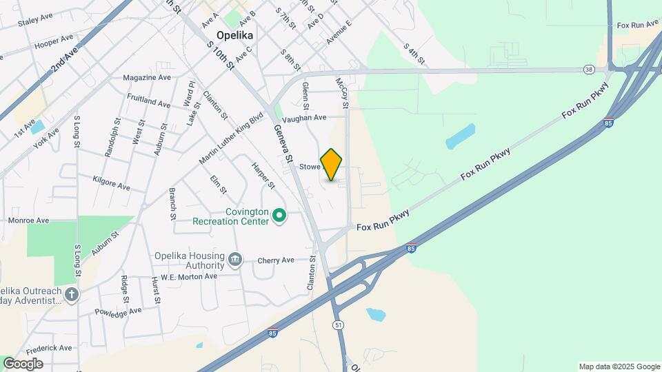 1309 Glenn Cir Map and Location Details