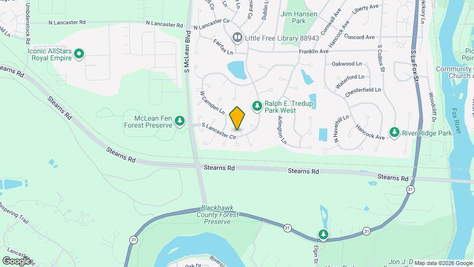 1 Linden Ct Map and Location Details