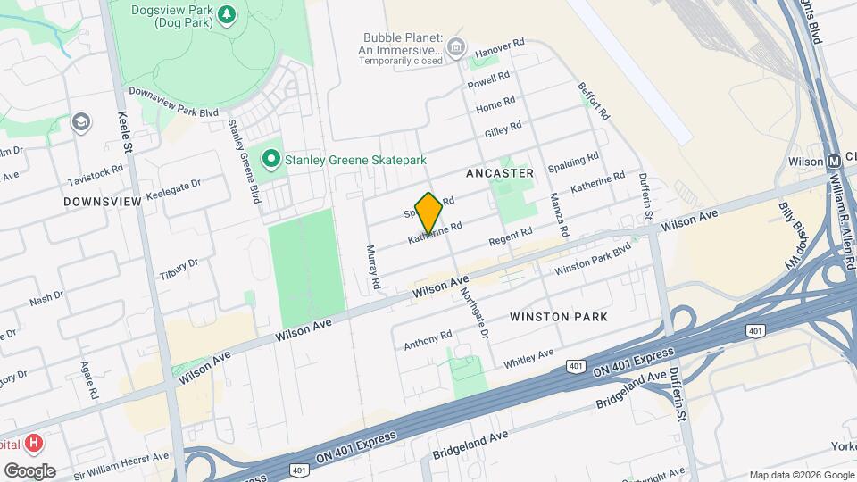 141 Katherine Rd Map and Location Details