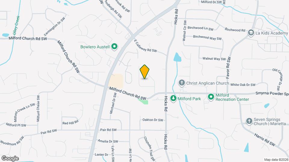 1006 Hicksmil Ct SW Mapa y Detalles de la Ubicación