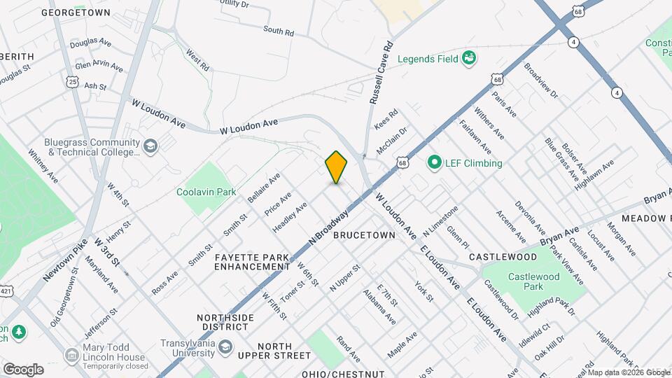 418 Granard Ave Map and Location Details