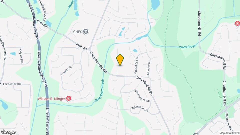 1371 Willowbrook Dr SW Mapa y Detalles de la Ubicación