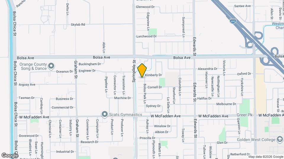6061 Dundee Dr Map and Location Details
