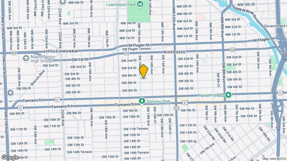 1461 SW 5th St Map and Location Details