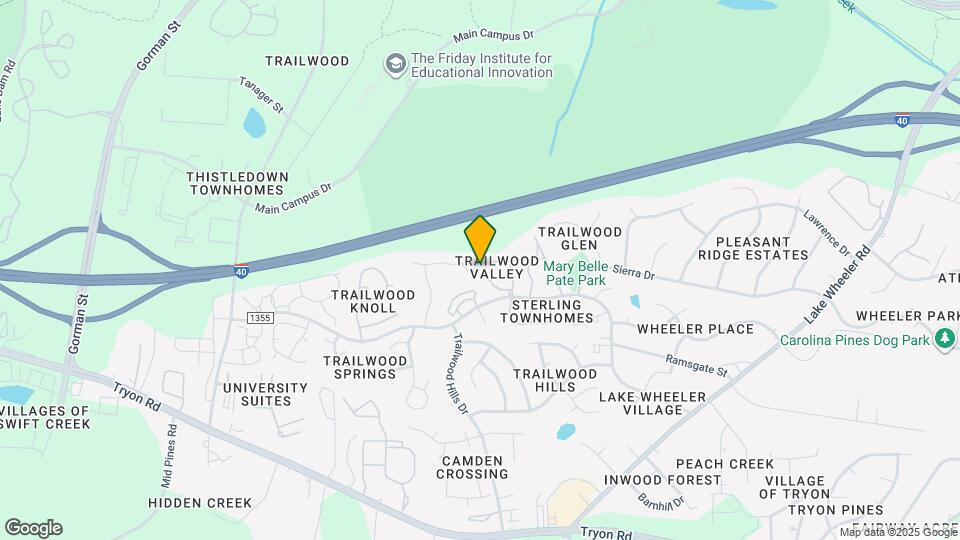 2252 Trailwood Valley Cir Map and Location Details