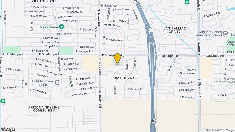 8527 E Osage Ave Map and Location Details