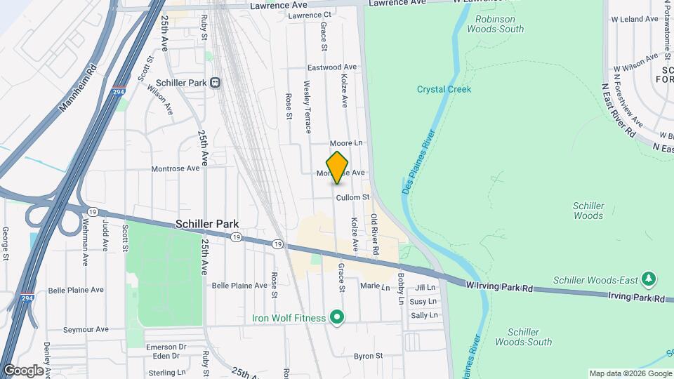 4311 Grace St Map and Location Details