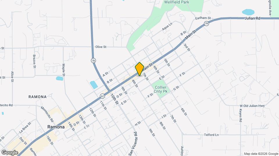 721 D St Map and Location Details