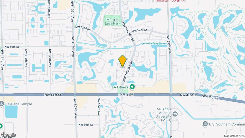 10235 NW 46th St Map and Location Details