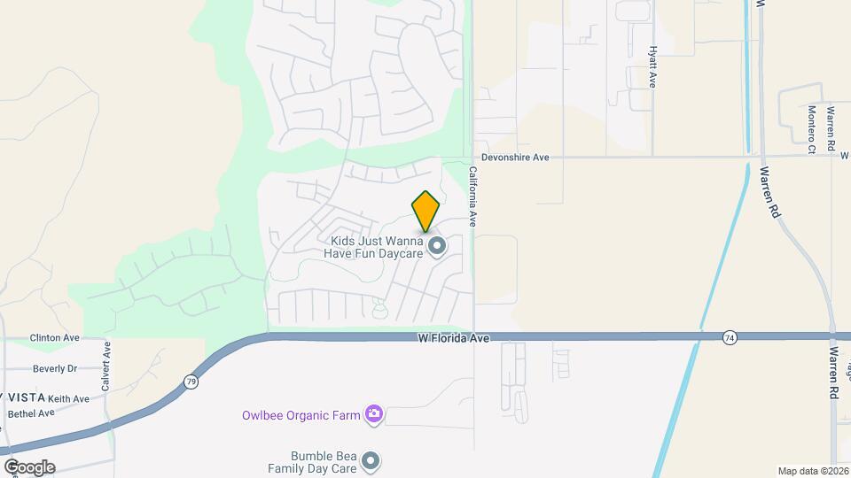 222 Caldera Ln Map and Location Details