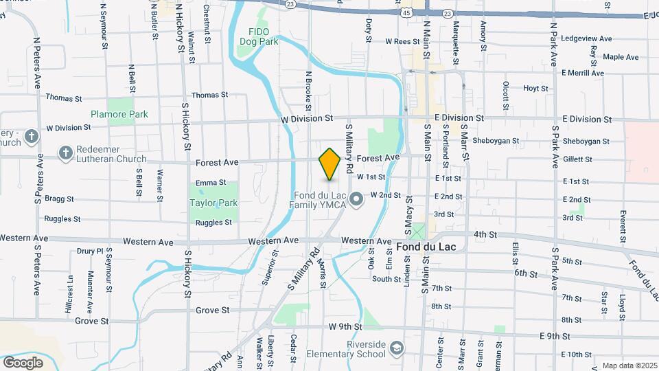 107 Harrison Pl Map and Location Details