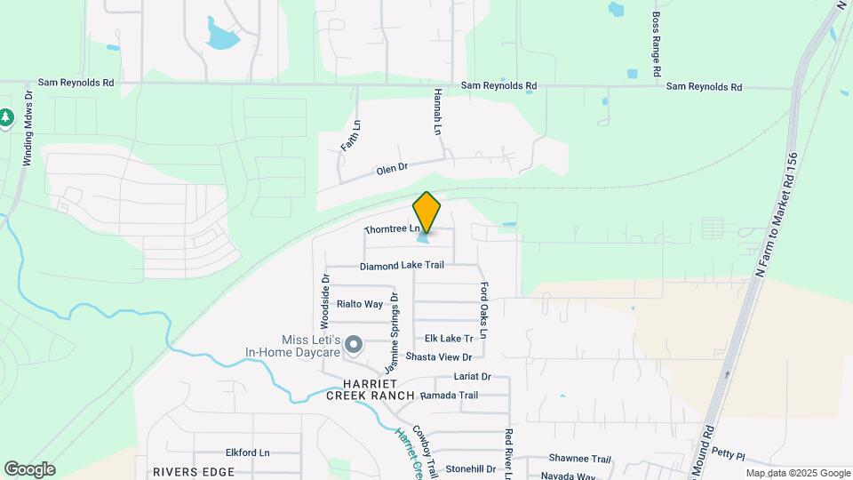 1821 Trego Dr Map and Location Details