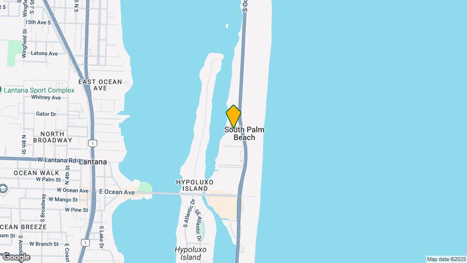 3581 S Ocean Blvd Map and Location Details